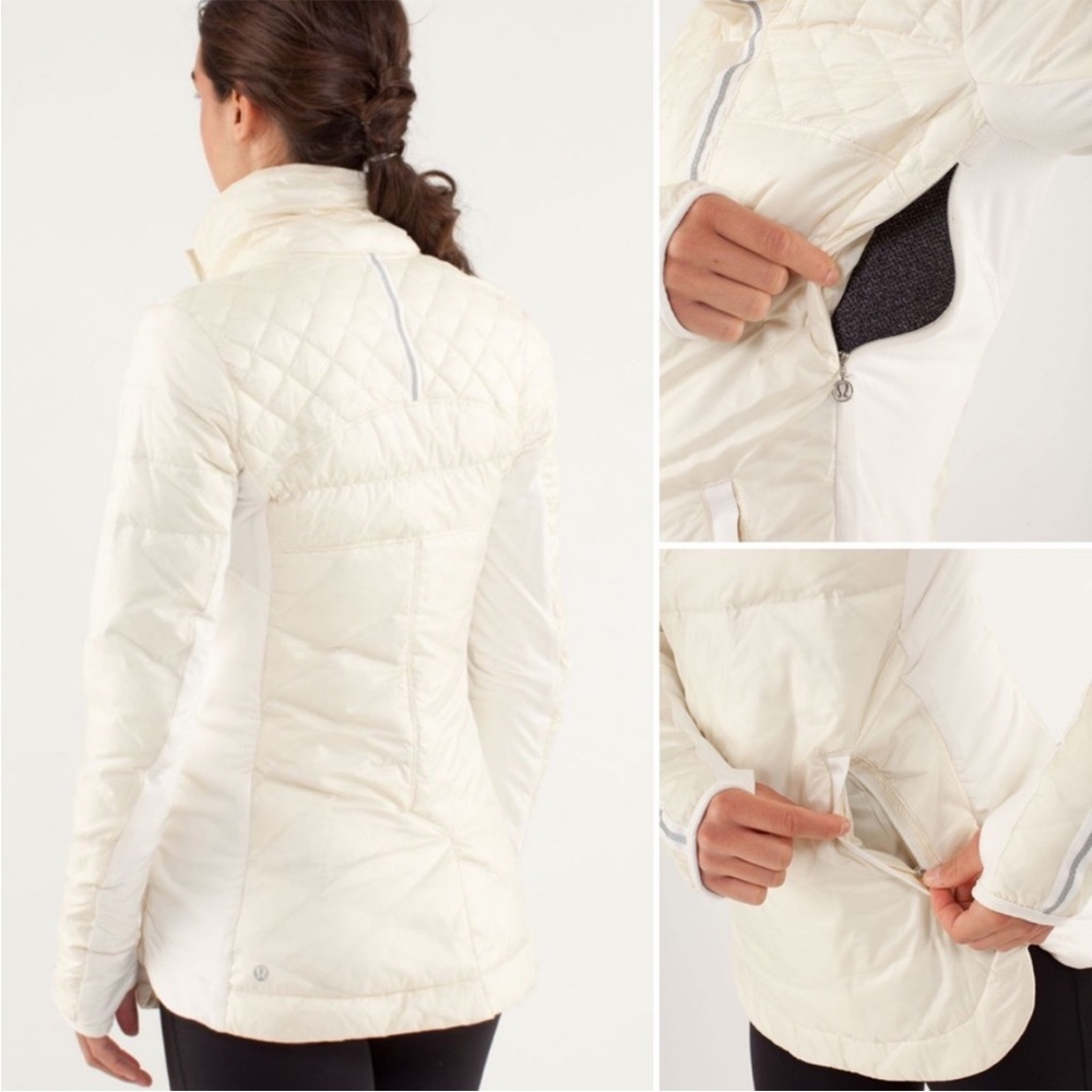 Lululemon What The Fluff Pullover Polar Cream 4 - Picture 4 of 4